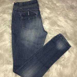 AERIE grane darcy low rise skinny jeans